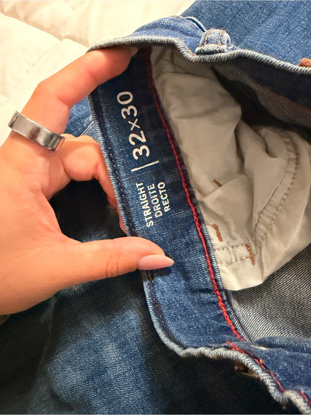 Tommy Hilfiger Men's Straight Indigo Blue Jeans